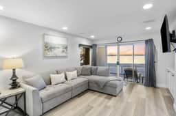 Stunning Bayfront Home + Private Beach Access + Hot Tub + Fire Pit