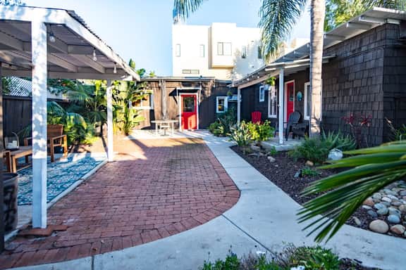 Laid-Back Vintage Beach Cottage Escape | Large Patio