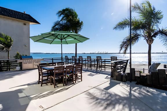 Bayfront Charm w/ Huge Deck | Pool Table | Beach Access